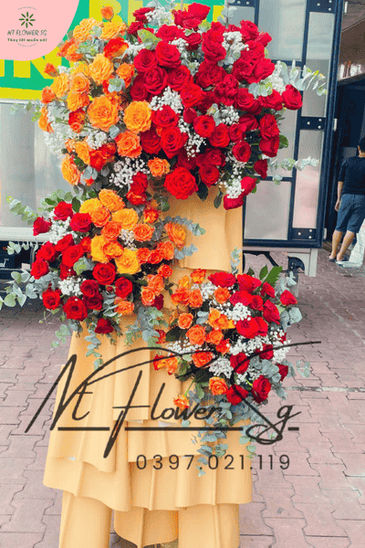 Hoa Trang Trí Lễ Khai Giảng